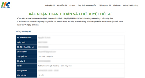 Hướng Dẫn Đăng Ký Thi Toeic 14 12