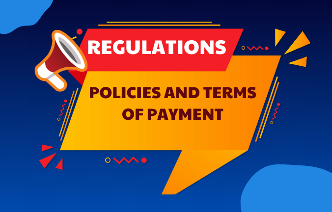 Policies and Terms of Payment