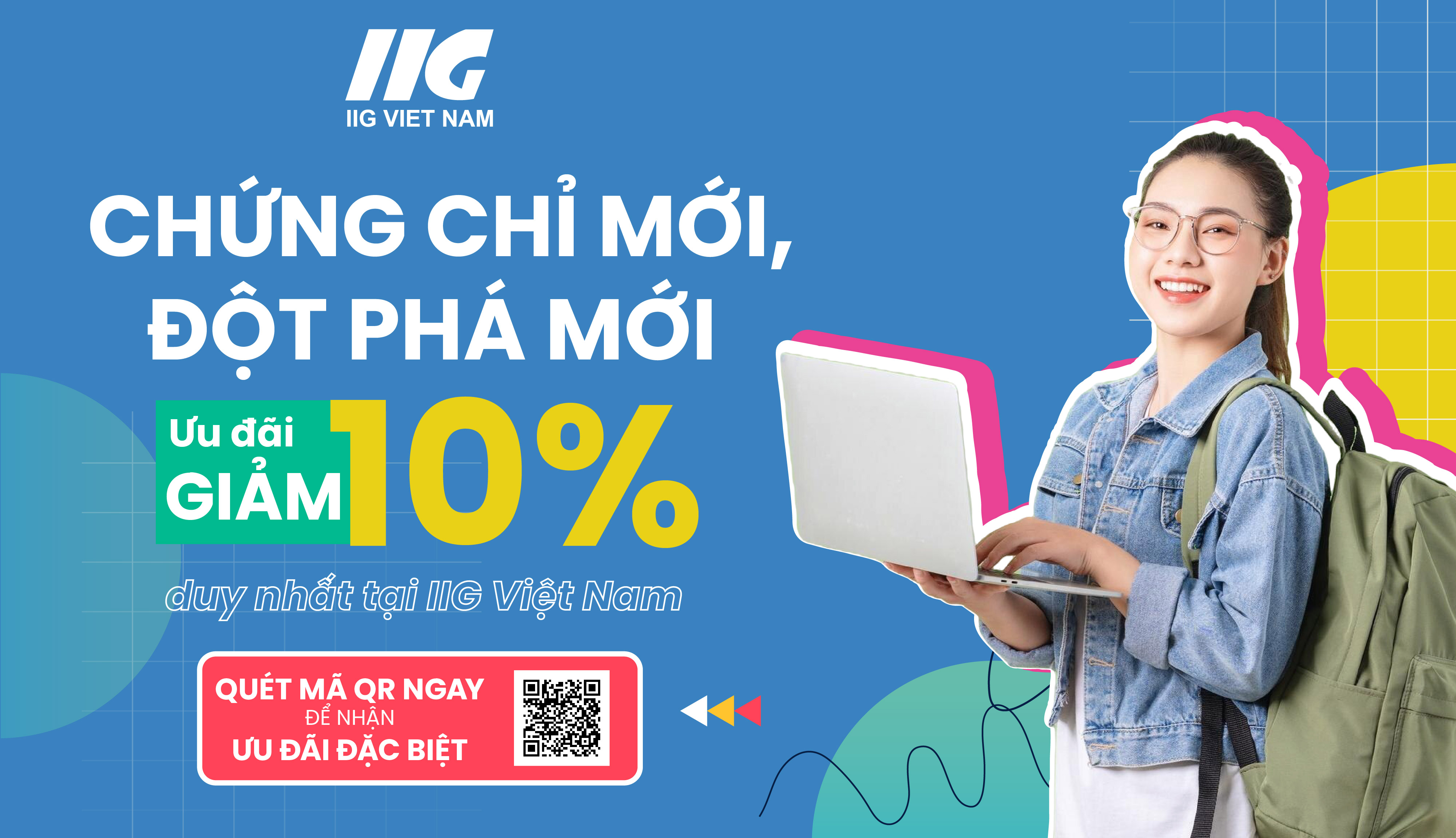 Hướng dẫn đăng ký thi sử dụng mã giảm giá từ IIG Việt Nam